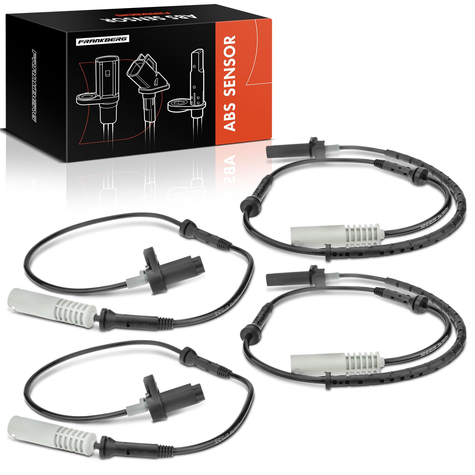 Frankberg Sensore Velocità Ruota ABS Sensore ABS ABS Speed Sensore Compatibile con Serie 5 E39 520i 523i 525tds 525td 528i 535i 540i Serie 5 Touring E39 523i 525tds 528i 540i Replace# 34521182160