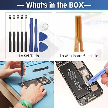 RongZy LCD Screen Motherboard Flexible Cable for Samsung Galaxy A53 5G A536 2022 Motherboard LCD Charging Flexible Cable Replacement for Connecting Motherboard with Tools