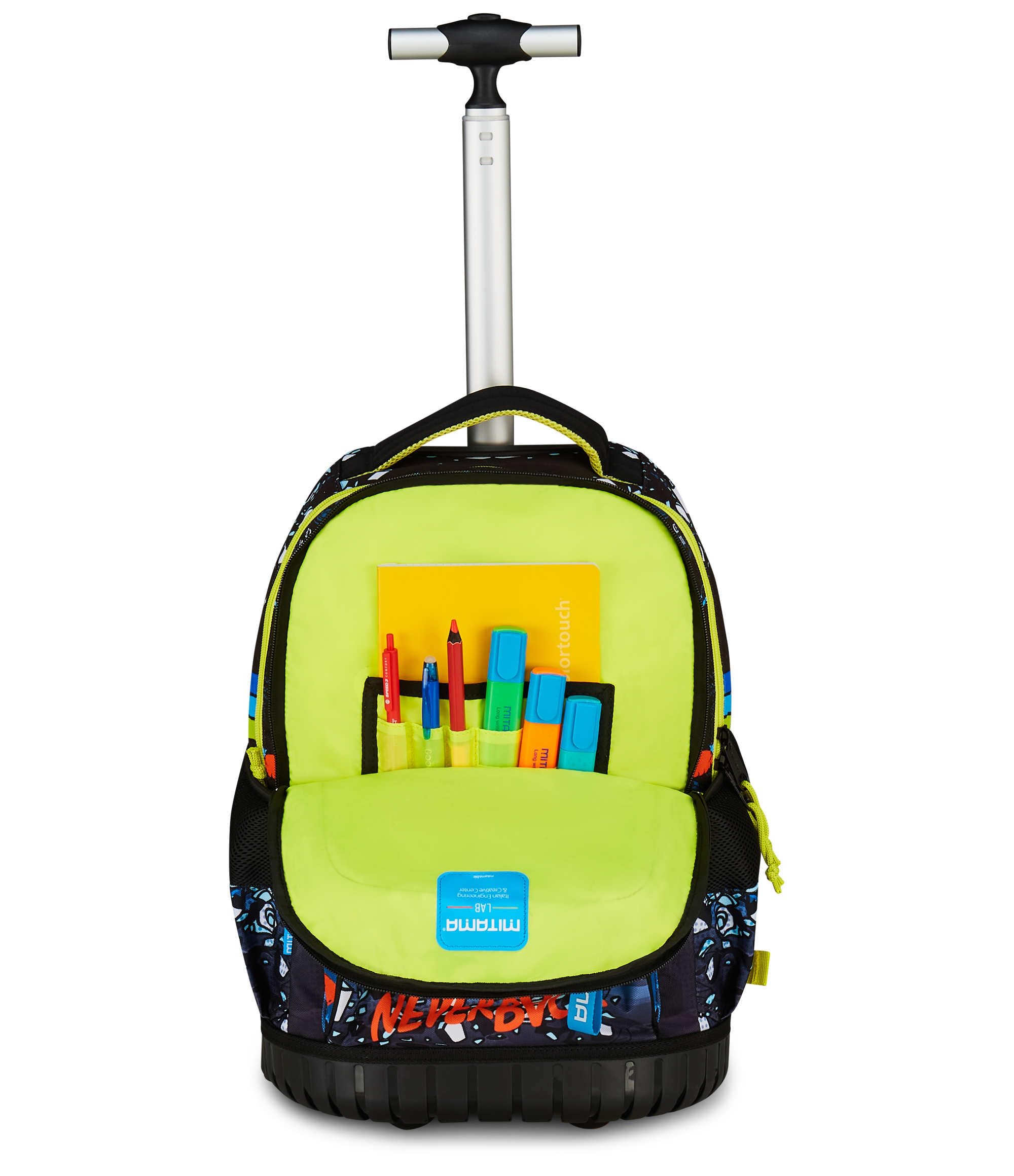 Mitama Trolley Run Extra DISCO SPACE, 33 Lt, Tasche multifunzione, Spallacci uso zaino, Per bambini, scuola elementare e media, Tempo libero e viaggi