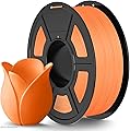TECBEARS Matte PLA Filament 1.75mm Orange 1kg, Neatly Wound Surface Mate 3D Printer Filaments for Fast Printing Up to 600mm/s, Dimensional Accuracy +/- 0.03 mm