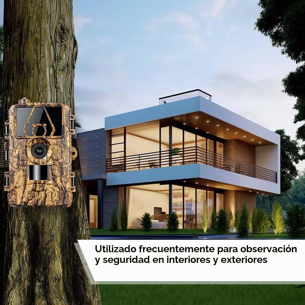 Cámara de caza 4G LTE con aplicación de transferencia de teléfono móvil, cámara de caza de 60 MP 8 K con sensor de movimiento, visión nocturna, cámara de caza con tarjeta SIM, gran angular de