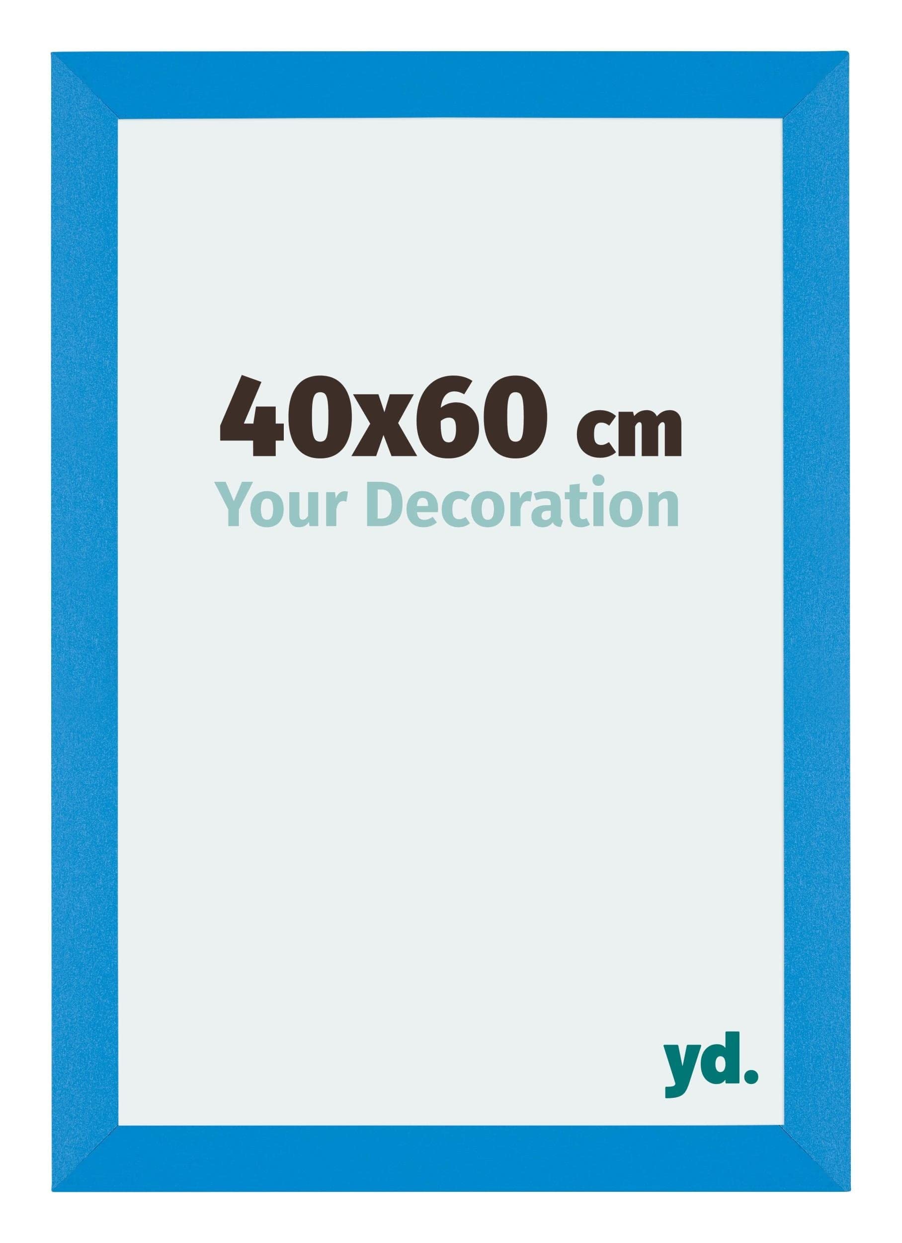 Your Decoration - Picture Frame 40x60 cm - Bright Blue - Decorative Wall Frame in MDF with Antireflection - Frame 40x60 - Mura โ image 1