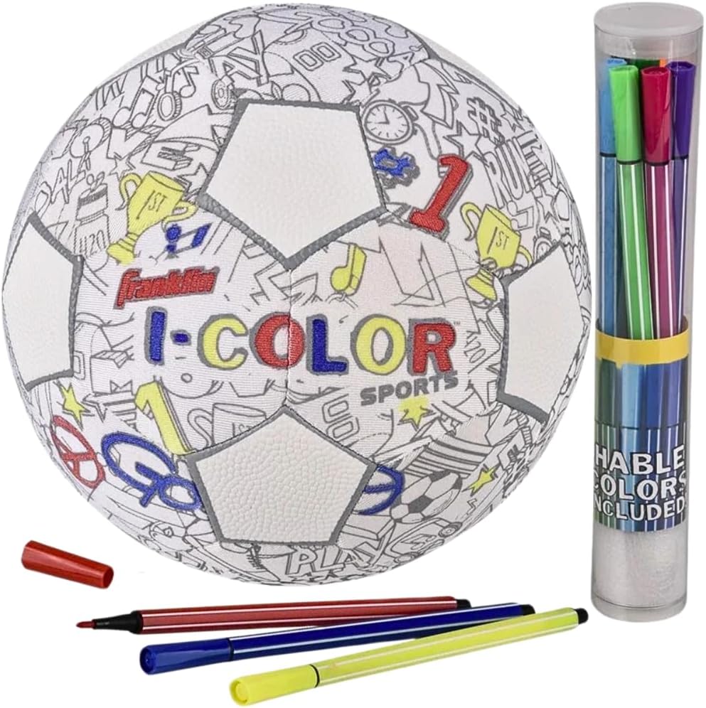 Franklin Sports iColor Kids Mini Football or...