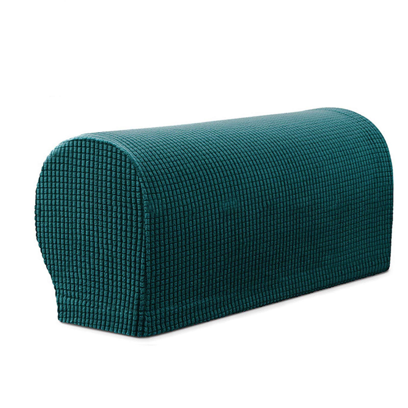 ESRISE Armrest Chair Covers, Stretch Armchair Couch Arm Rest Cover Anti-Slip Spandex Polyester Sofa Chair Arm Caps Slipcovers for Furniture Protector, Set of 2 (Turquoise)