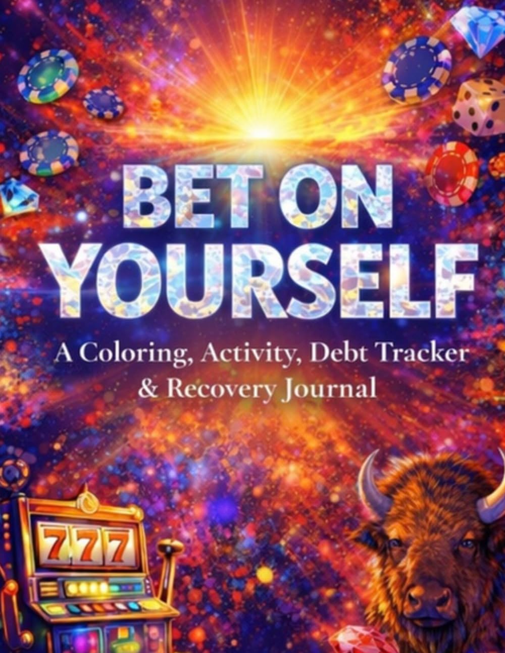 Bet on Yourself: A Therapeutic Coloring & Activity Book, Journal, and Debt Tracker to Overcome Gambling Addiction