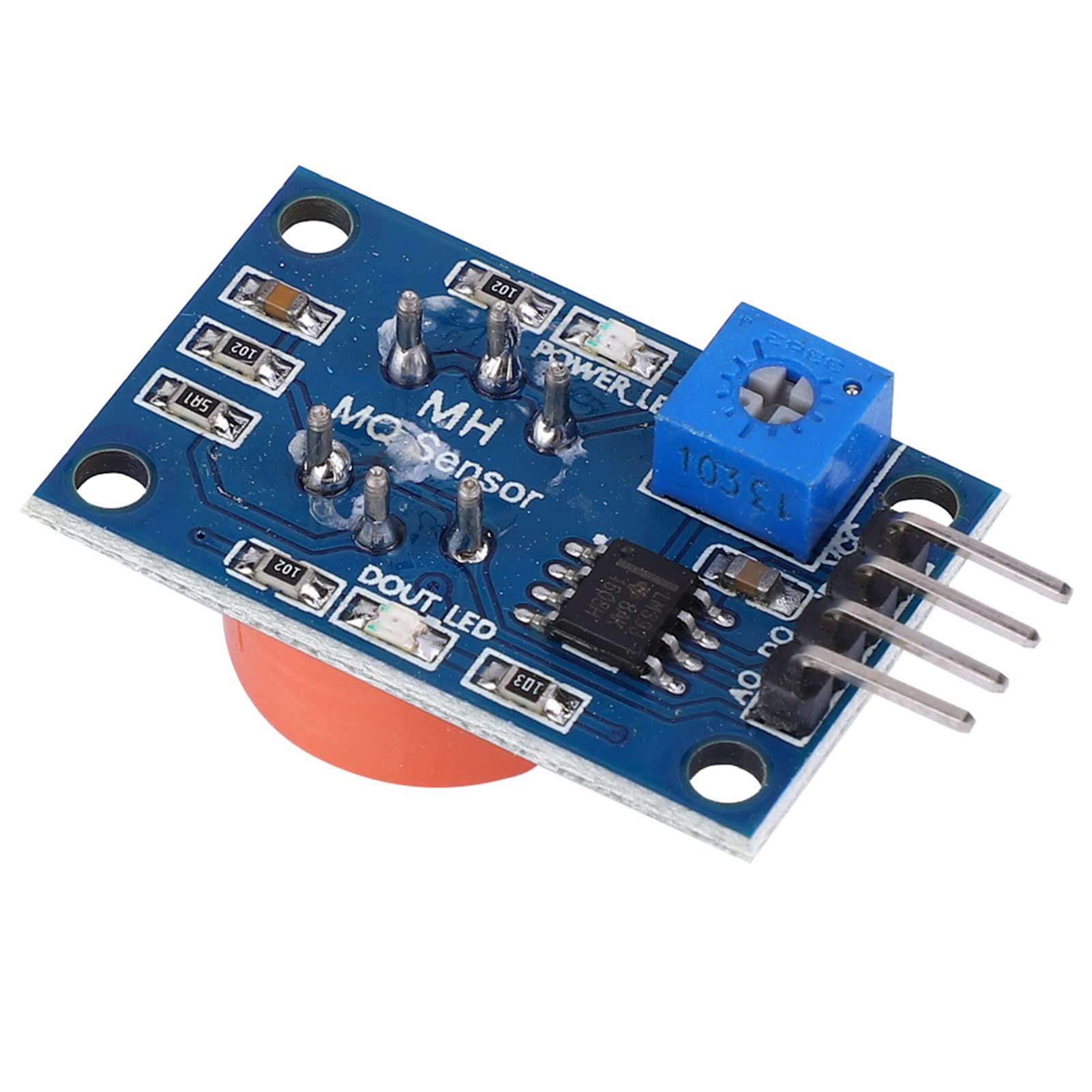 Módulo Sensor de Gas Alcohol MQ-3 Detector de Etanol Placa de Circuito de Doble Cara