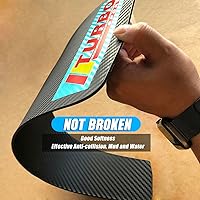 Vista 50 de Universal Mud Flaps Fits Most SUVs/MPVs, Not Full-Size SUVs- Standard Size 4-Piece Soft Glue Fenders Splash Guards Set, Heavy Duty Flexible