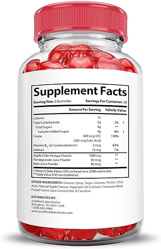 Miniatura 9 de Destiny Keto ACV - Gomitas de fórmula avanzada de 1000 mg Destiny Keto Gummies Vinagre de sidra de manzana formulado con jugo de granada y remolacha