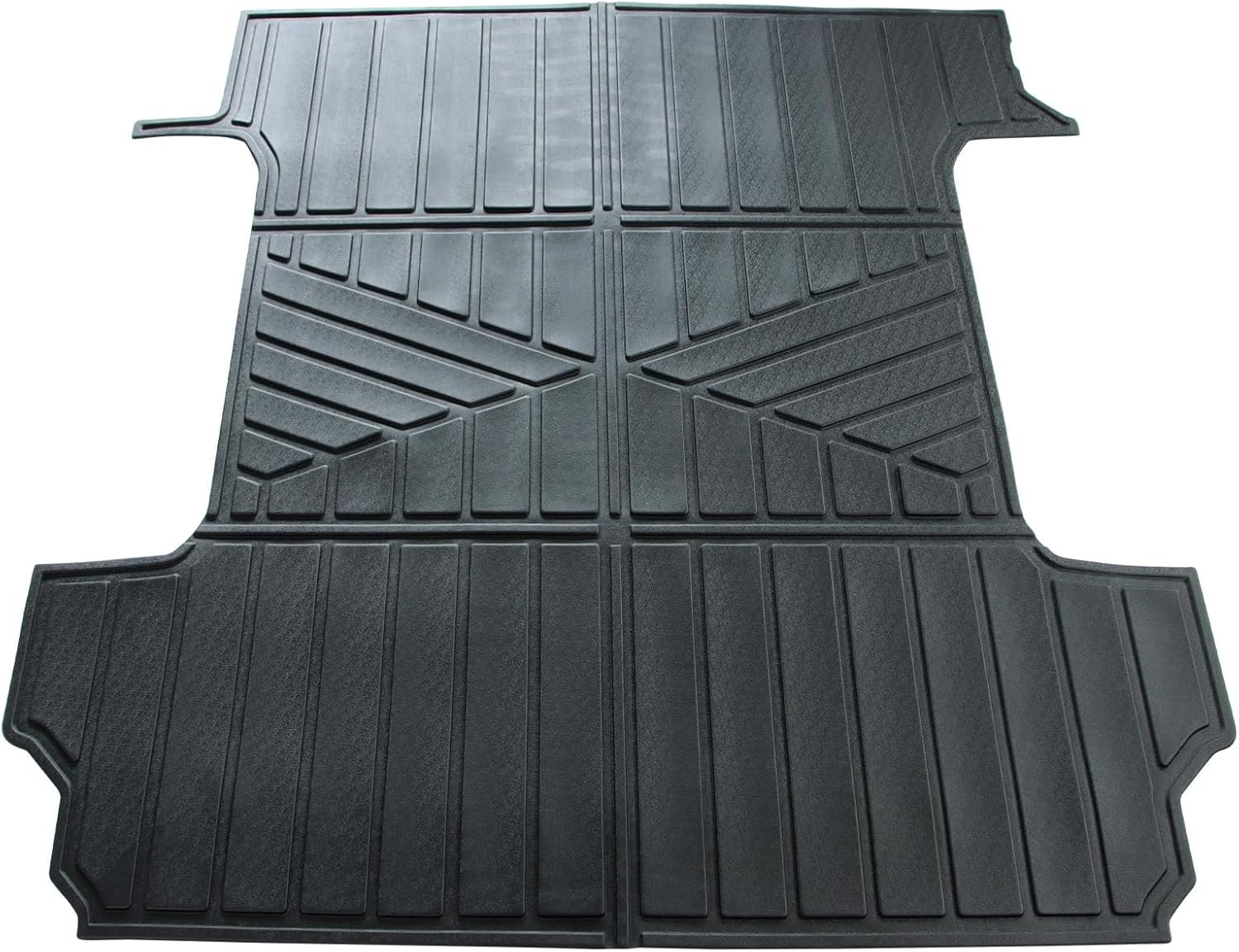 Rubber Truck Bed Mat Compatible with 2019 2020 2021 2022 2023 2024 GMC Sierra 1500 5.8 FT All Weather Bed Liner Accessories