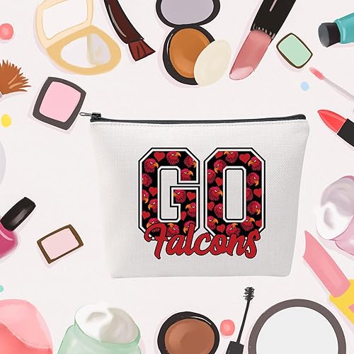 Miniatura 7 de MNIGIU Bolsa de maquillaje para fanáticos del fútbol de Atlanta, regalo de animación de fútbol, regalo inspirador del fútbol, Atlanta