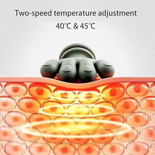 Miniatura 4 de Masajeador de cuello portátil 4D, masajeador de hombros y cuello con correa de arena para manos, masajeador inalámbrico de espalda de manos reales