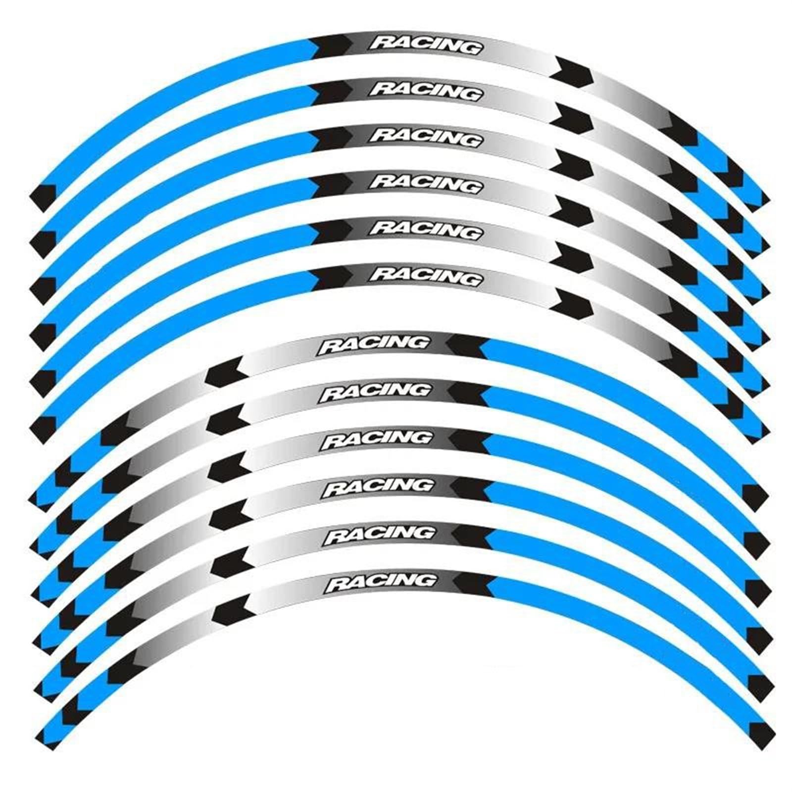 Stickers Motorcycle Stickers Reflective Wheel Rim for S1000XR S1000 Xr(Style 5)