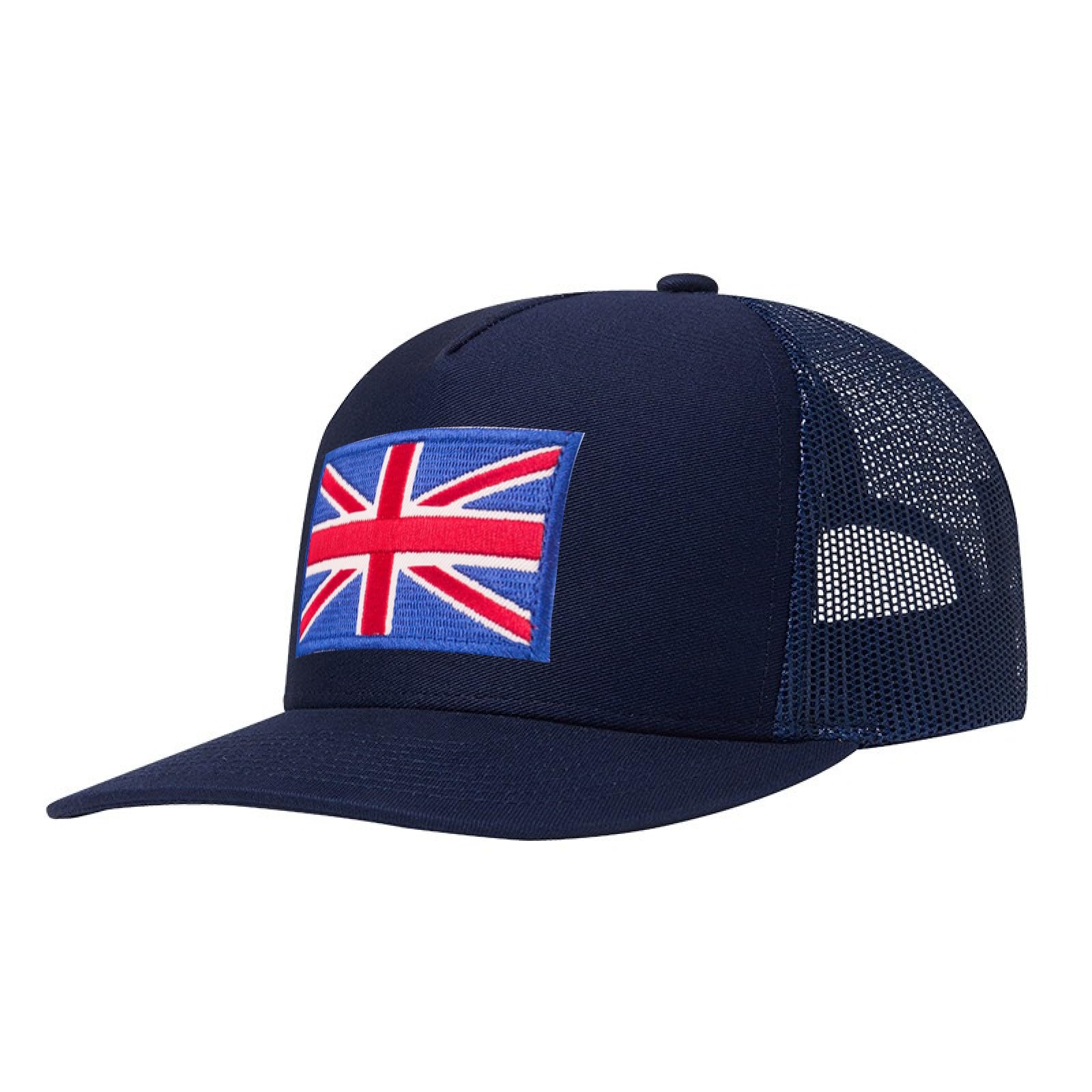 HaloHorus UK Flag Trucker Hat for Men Women, Adjustable National Flag Athletics Baseball Cap for Running, Fishing, Sports, Workout, Gym — image 1