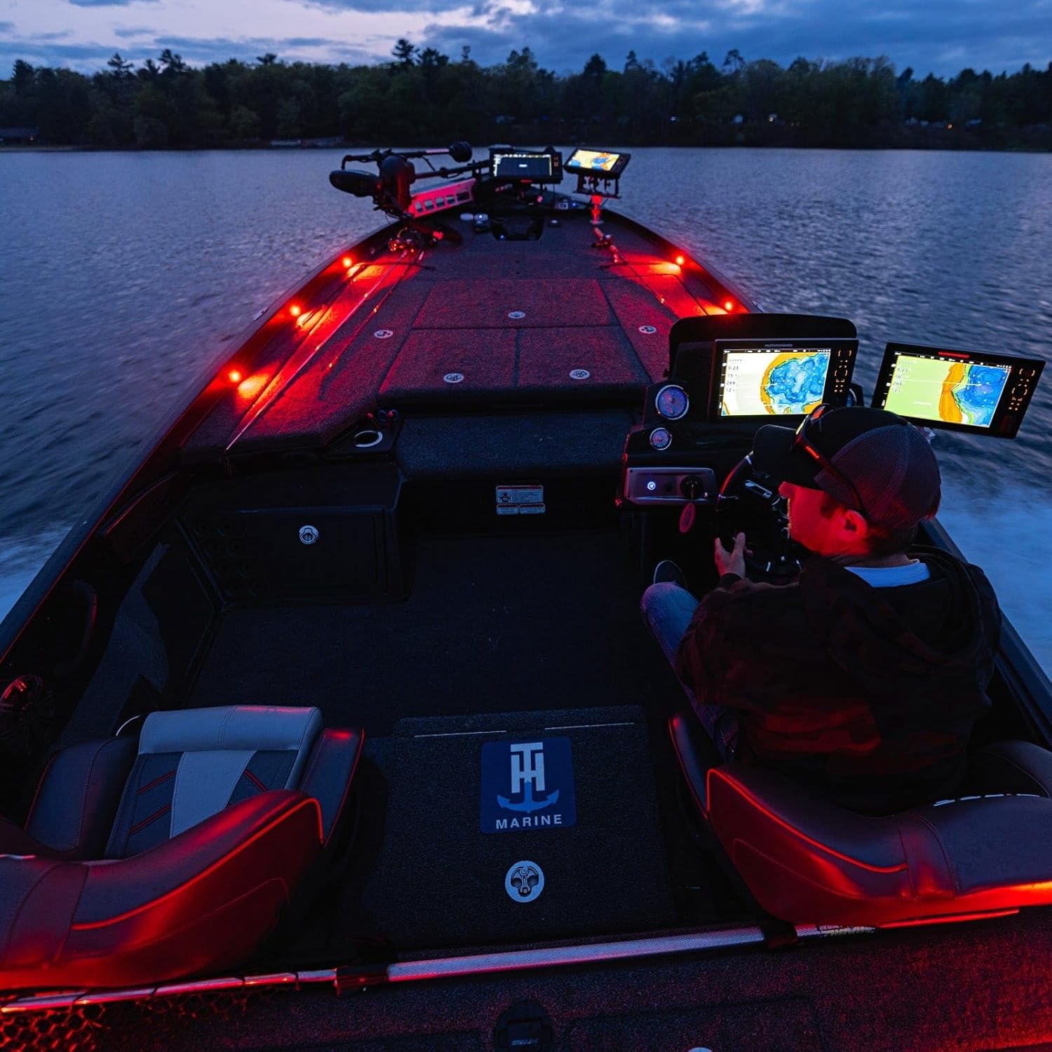 T-H Marine Waterproof LED Dimmer Control with On/Off Switch for Marine Lighting Solutions | Easy Install, Compatible with BlueWaterLED & Extreme Pro LED Systems | Enhanced Brightness Control for Boats
