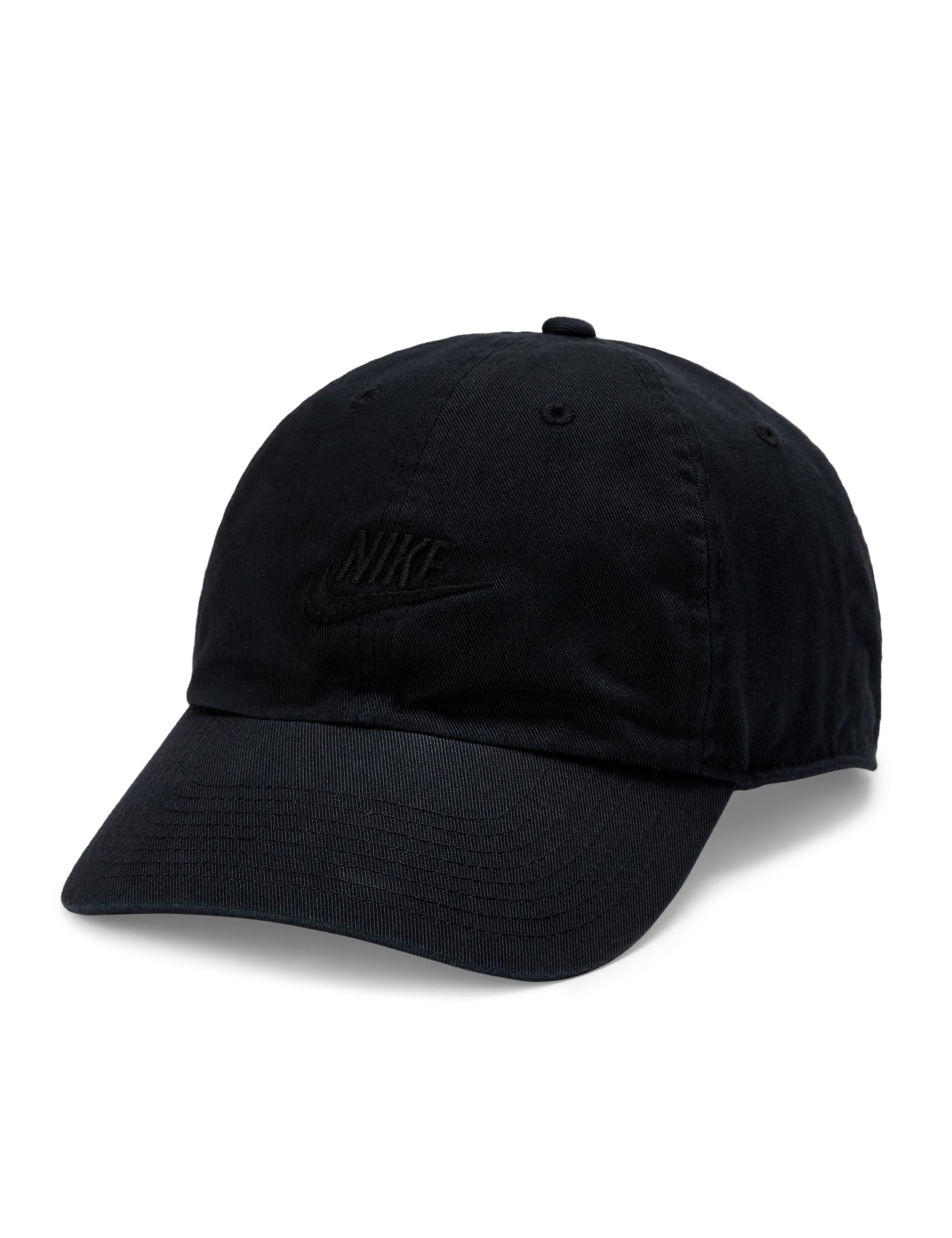 NIKE FB5368-​010 U NK Club Cap U CB FUT WSH L Hat Unisex Adult Black/​Black Tamaño M/​L