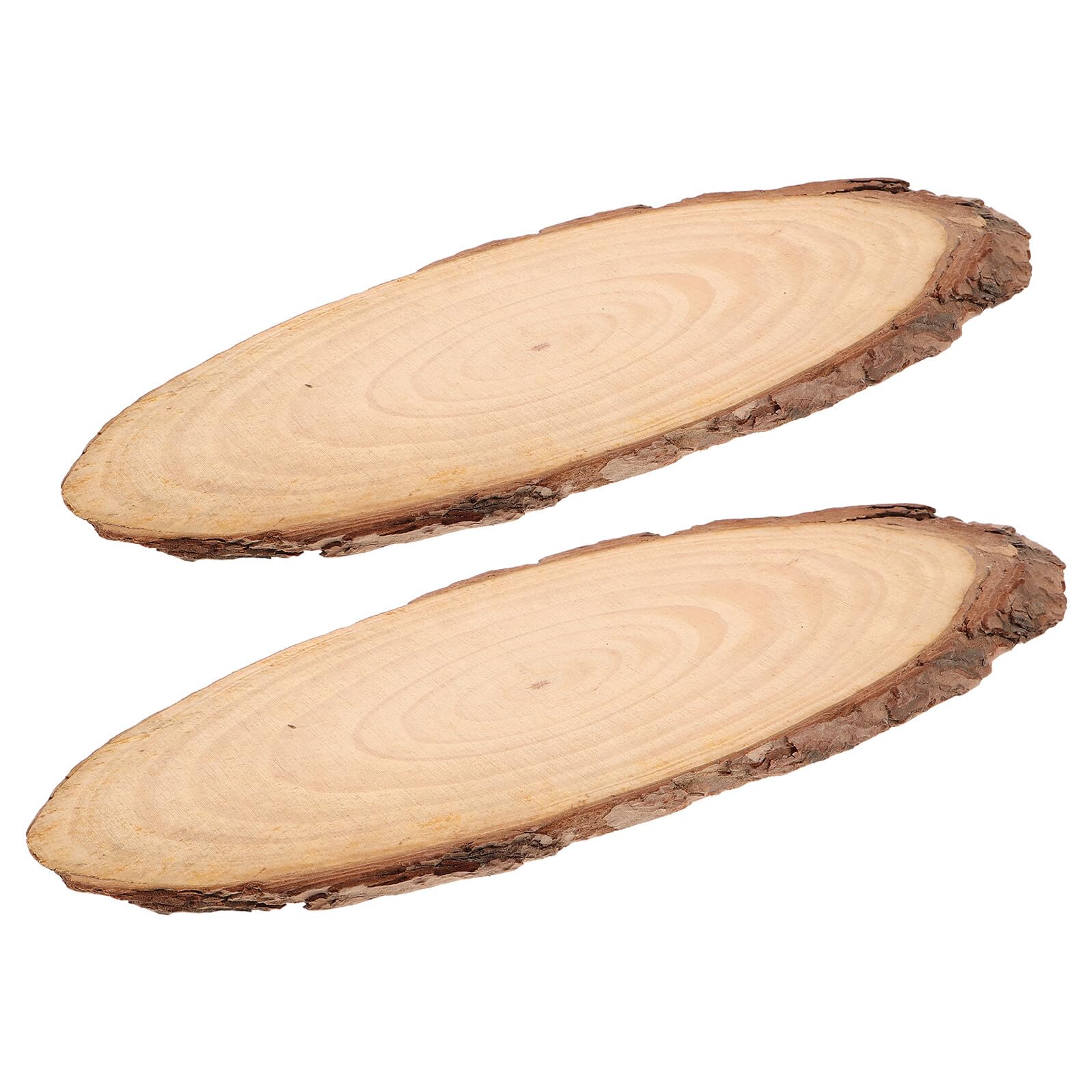 ifundom 2 Piezas Piedras de Ovaladas de Madera para Jardín Exterior Rebanadas de Madera Natural para Senderos y Decoración de Patio Bloques Multifuncionales para Manualidades y Paisajismo