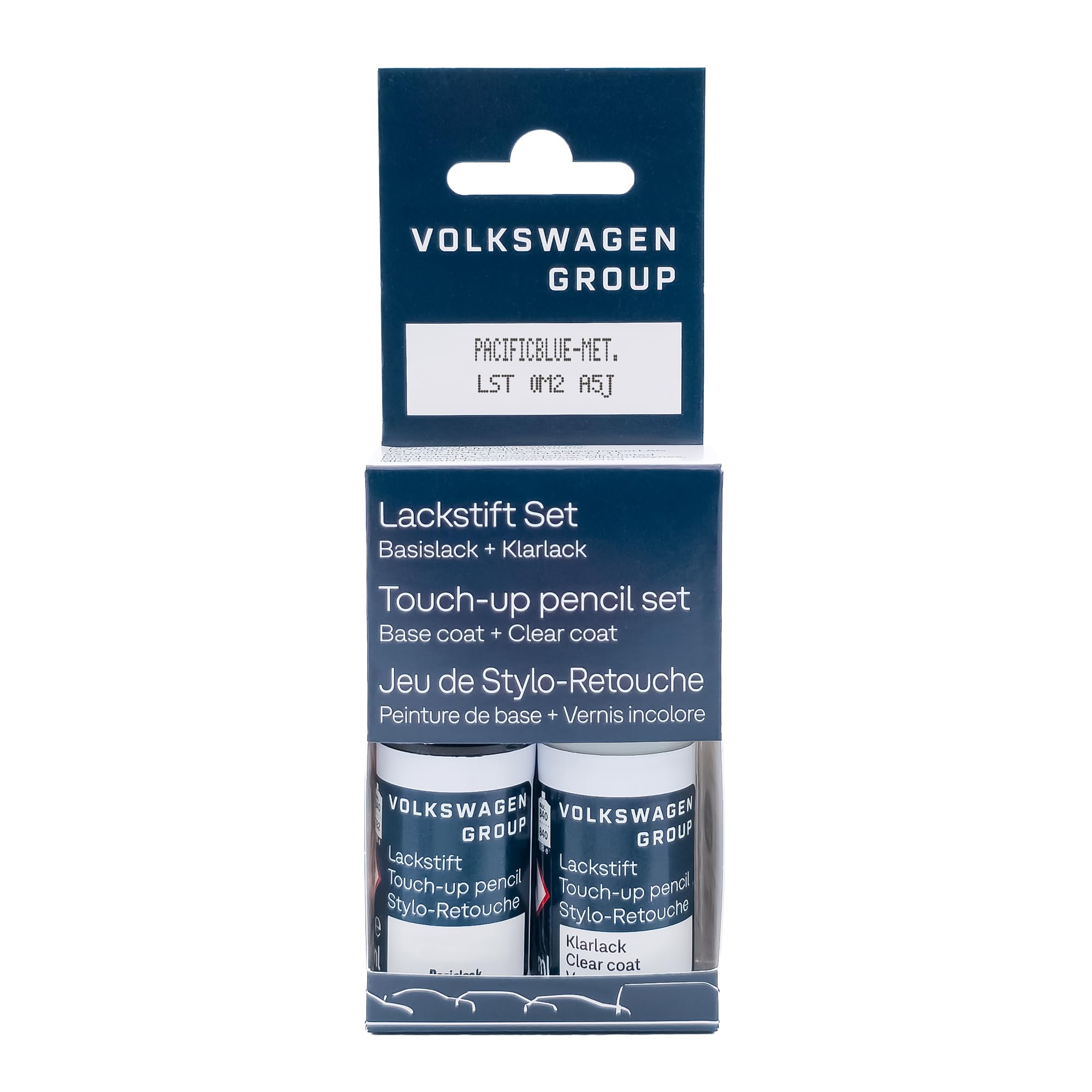 Volkswagen Clear,Blue Genuine Touch-Up Paint Pacific Blue Metallic La5j/D5/A5j