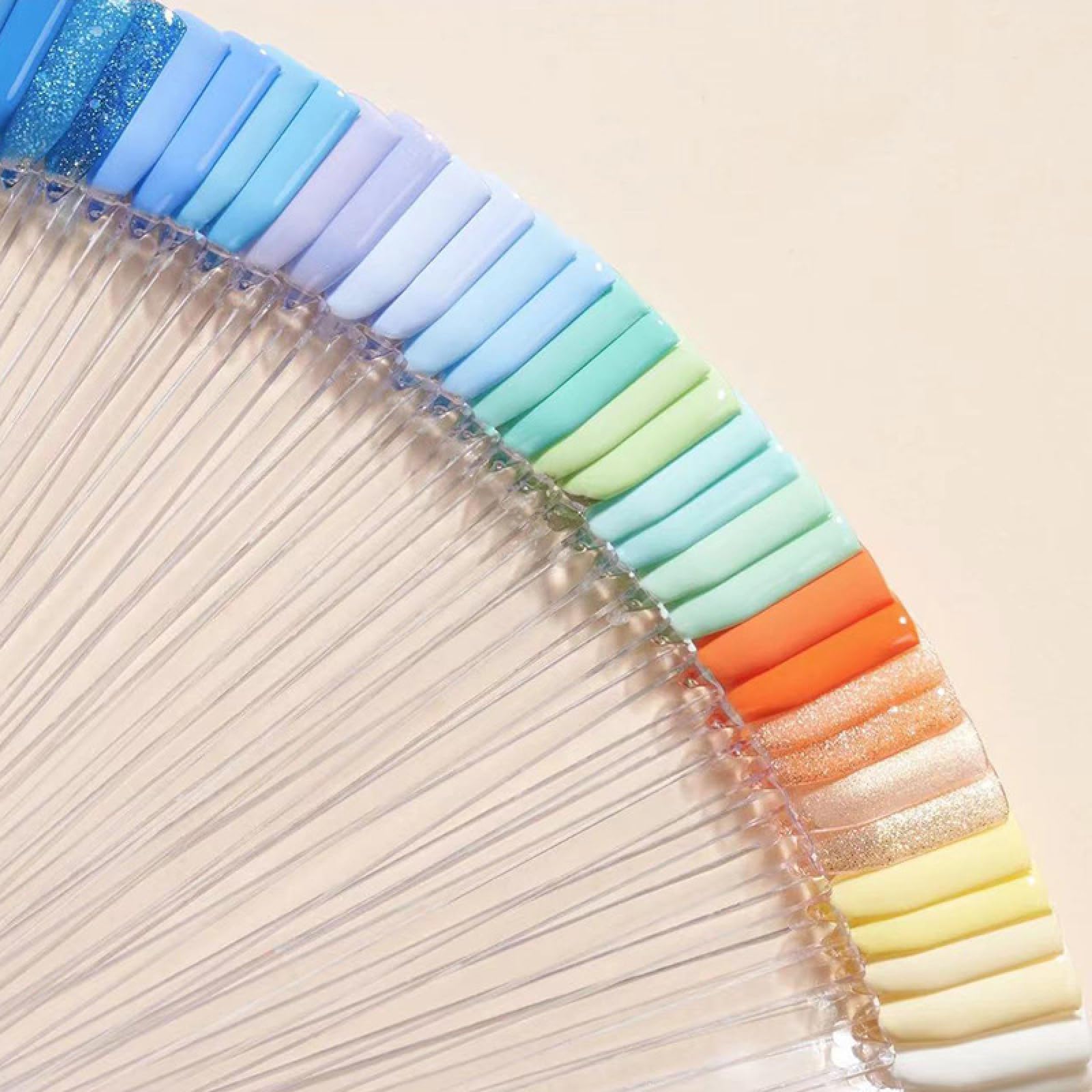 50 Pcs Nail Swatch, Nail Swatch Sticks, Nail Colour Display Tips, Nail Colour Display Tips - Image 4