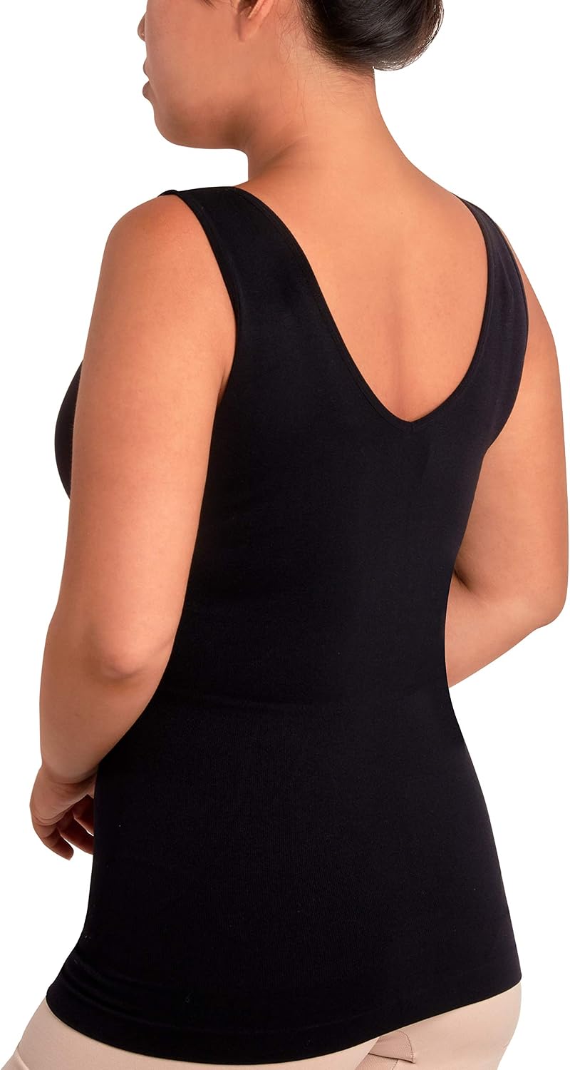 Skinnygirl Women's Scoop Neck Seamless Shaping Camisole, 3-Pack