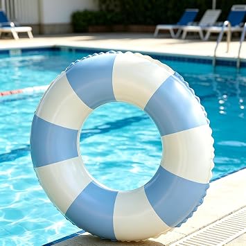 Inflatable Swim Ring Floaties Rings,PVC Float Inflatable Pool Rubber Ring for Kids Adult,Sequins Inflatables Pool Water Activities Fun Toys,Purple Unicorn Swim Rings