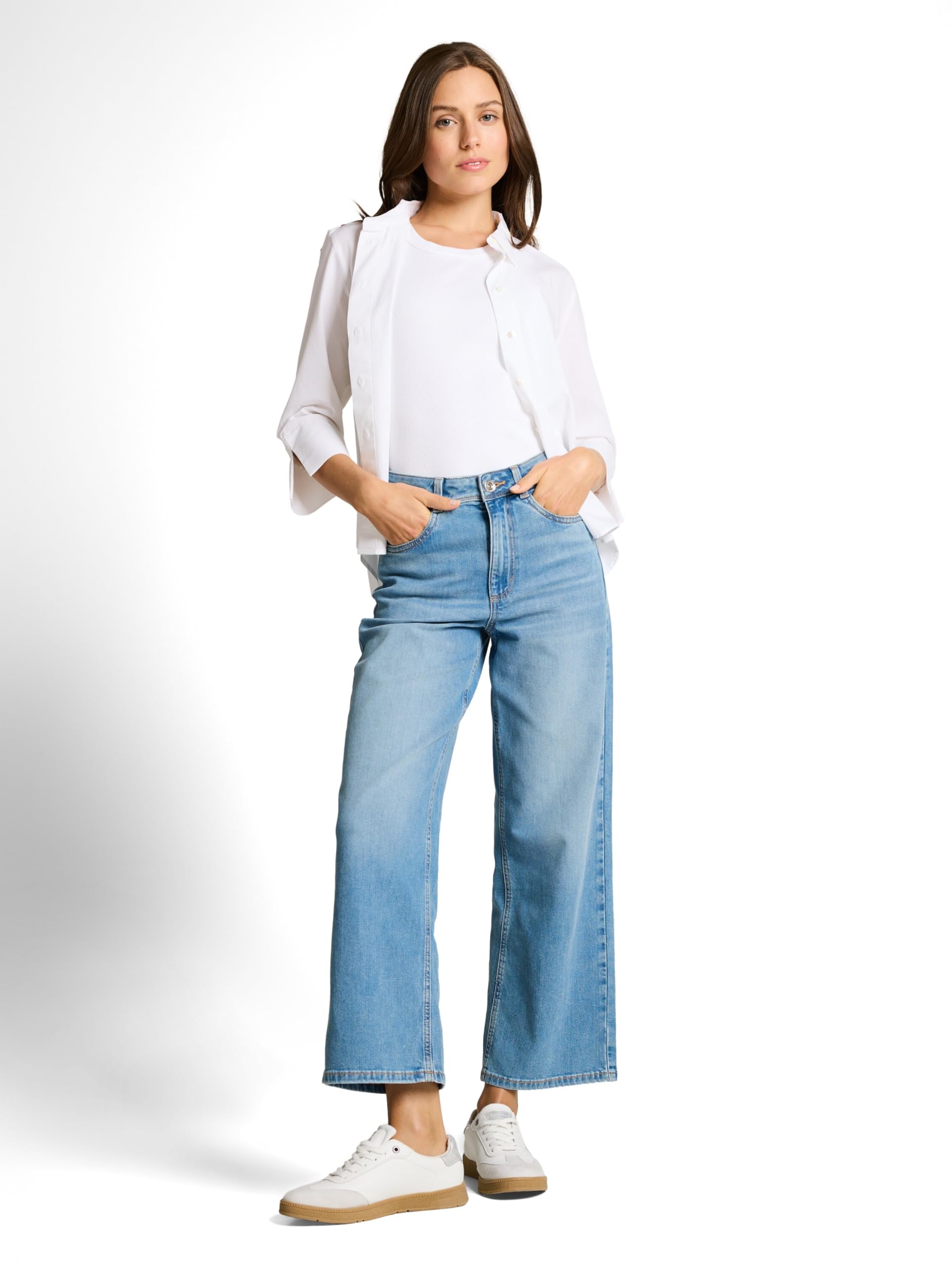 TOM TAILOR Damen TTNELMA Culotte Jeans