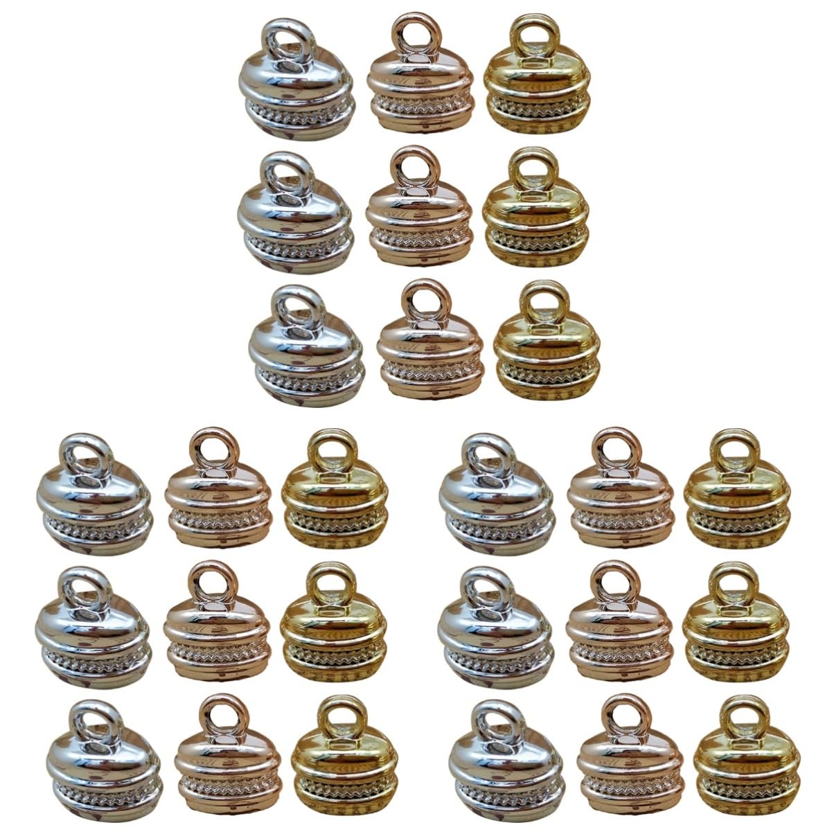 Operitacx 200 Stk Anhänger Zubehör Kleidungsdekor-accessoire Handgefertigte Schmuckteile Rundes Schmuckzubehör Diy Schmuckzubehör Uv Deckel