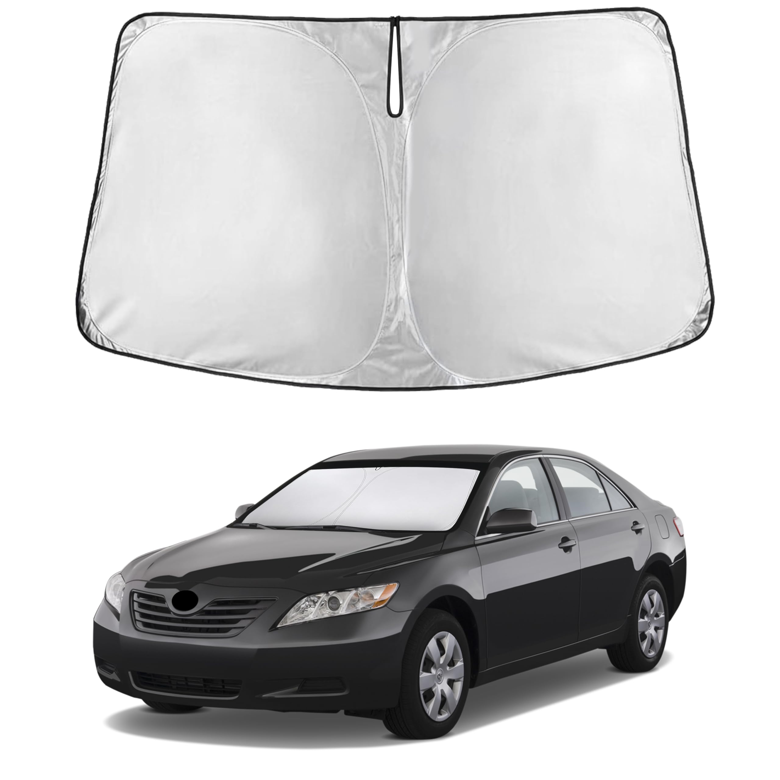 EcoNour Windshield Sun Shade Compatible for Toyota Camry 2007–2010 2011