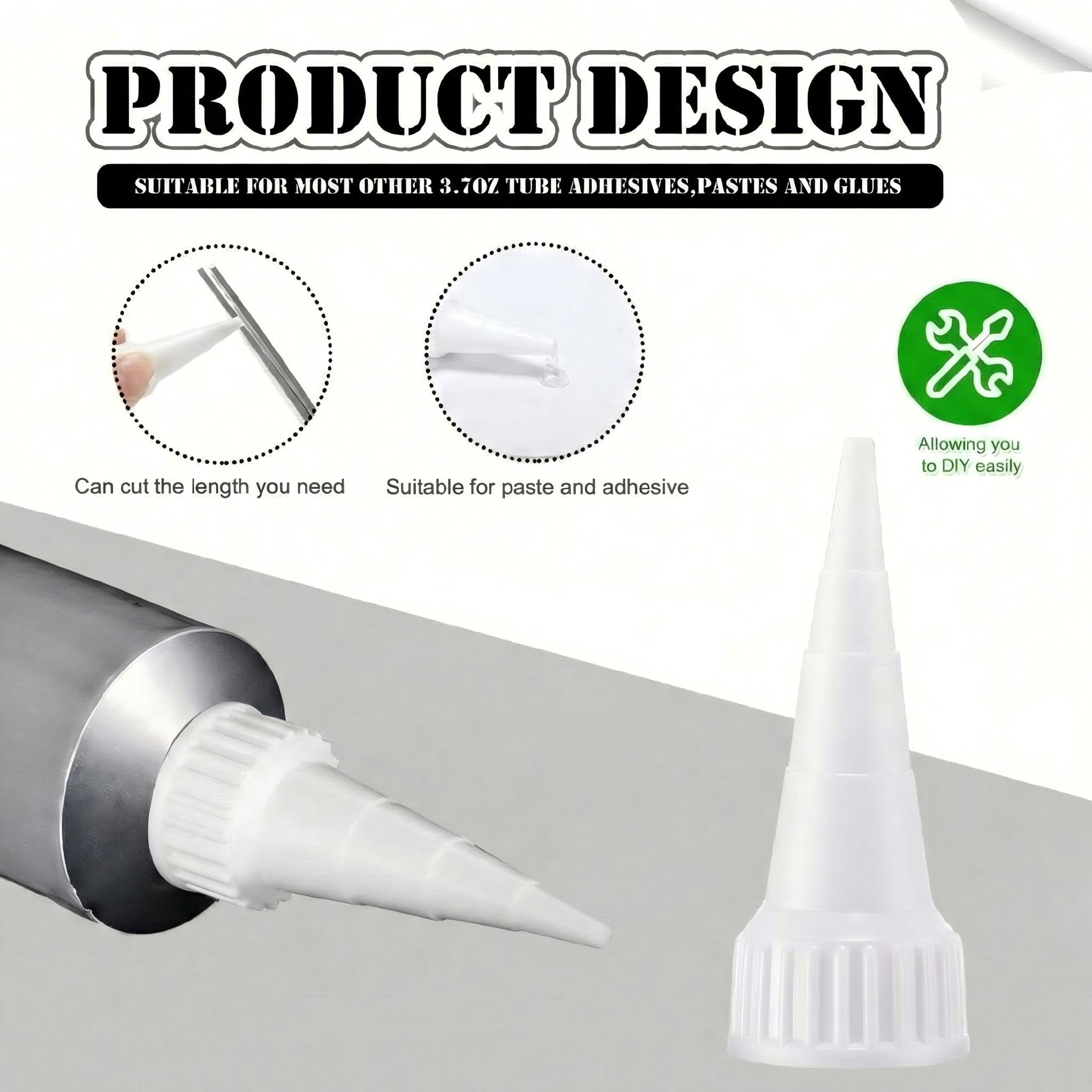 E6000 Glue Applicator Caps - 20 Pack -3