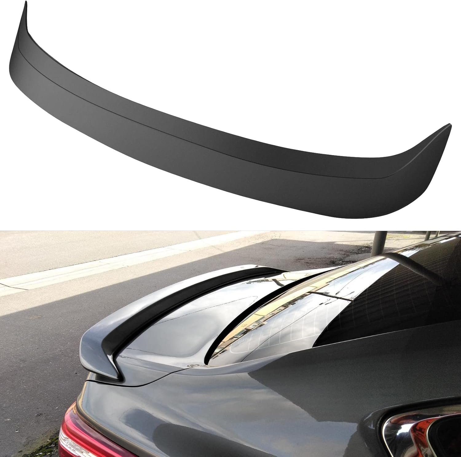 cciyu black abs rear spoiler wing accessories for 2013 2014 2015 for nissan altima stylish trunk spoiler wing