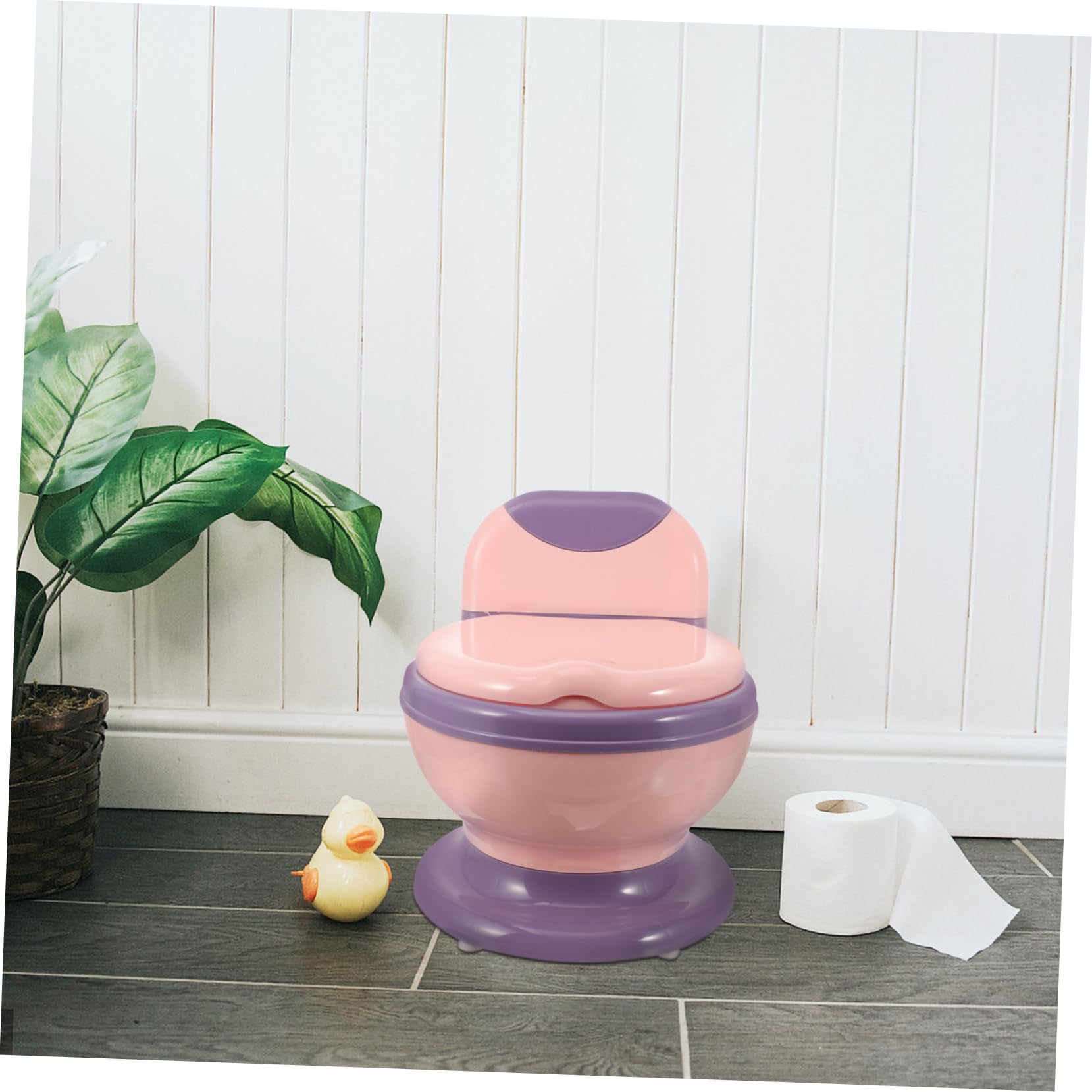 Housoutil Toilette Für Junge Mädchen Töpfchen Für Kleinkinder Kindertoilette Aus Töpfchentraining Für Jungen Und Mädchen Tragbares Töpfchen Für Zuhause Und Badezimmer Mit Weichem Sitz Und He