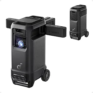 soundcore Nebula X1 Pro Triple Laser 4K Home & Outdoor Cinema Projector, 3500 ANSI Lumens, Dolby Atmos, Optical Zoom, Contrast 56000:1, Portable