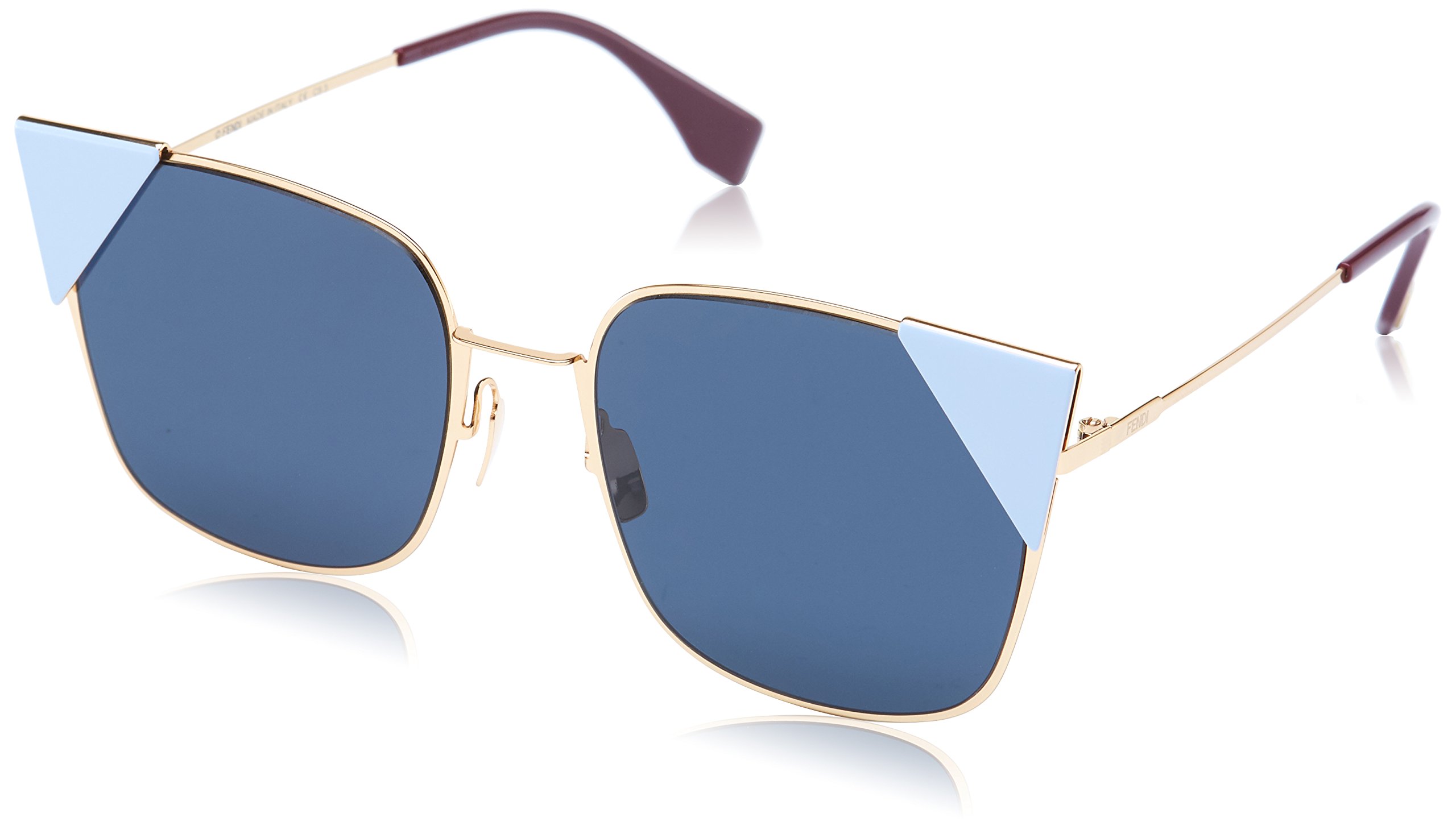 Fendi Women Ff 0191/S A9 Sunglasses, Multicolored, 55