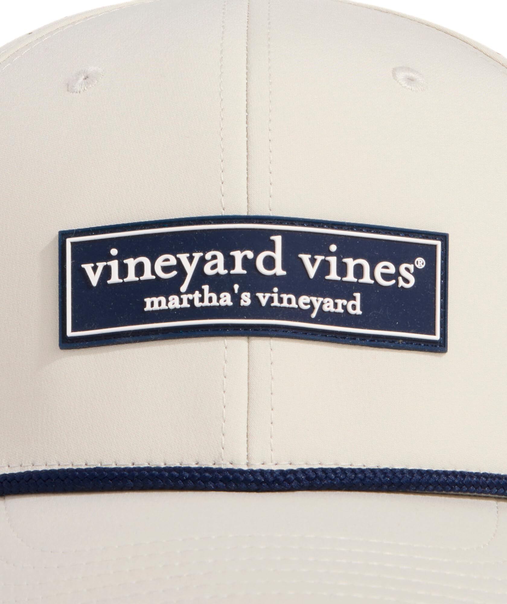 Vineyard Vines Herren Baseballkappe Rubber Patch Logo Box Performance Baseball Hat