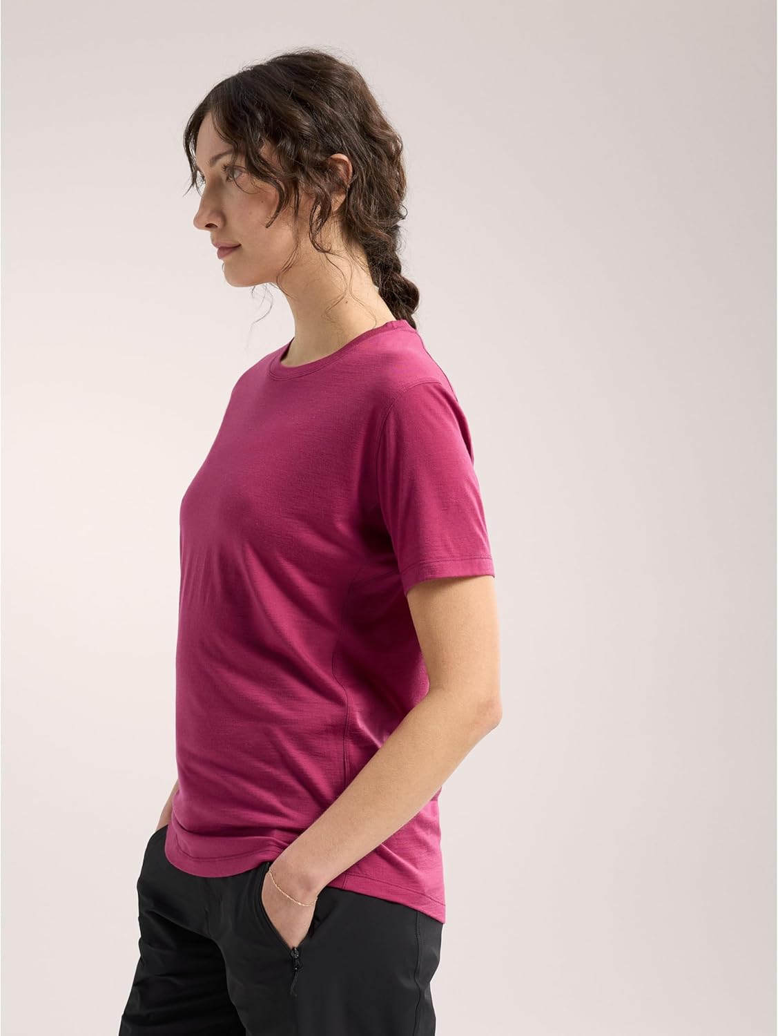 Arc'teryx Lana Crew Neck Shirt SS Women's | Versatile Top in a Performance Merino Blend - Image 6