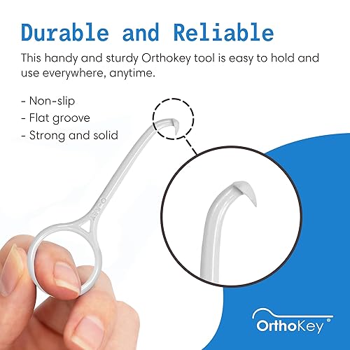 Miniatura 2 de OrthoKey Aligner Remover  Herramienta versátil de eliminación de alineador transparente y retenedor  Removedor higiénico Invisalign, agarrador de