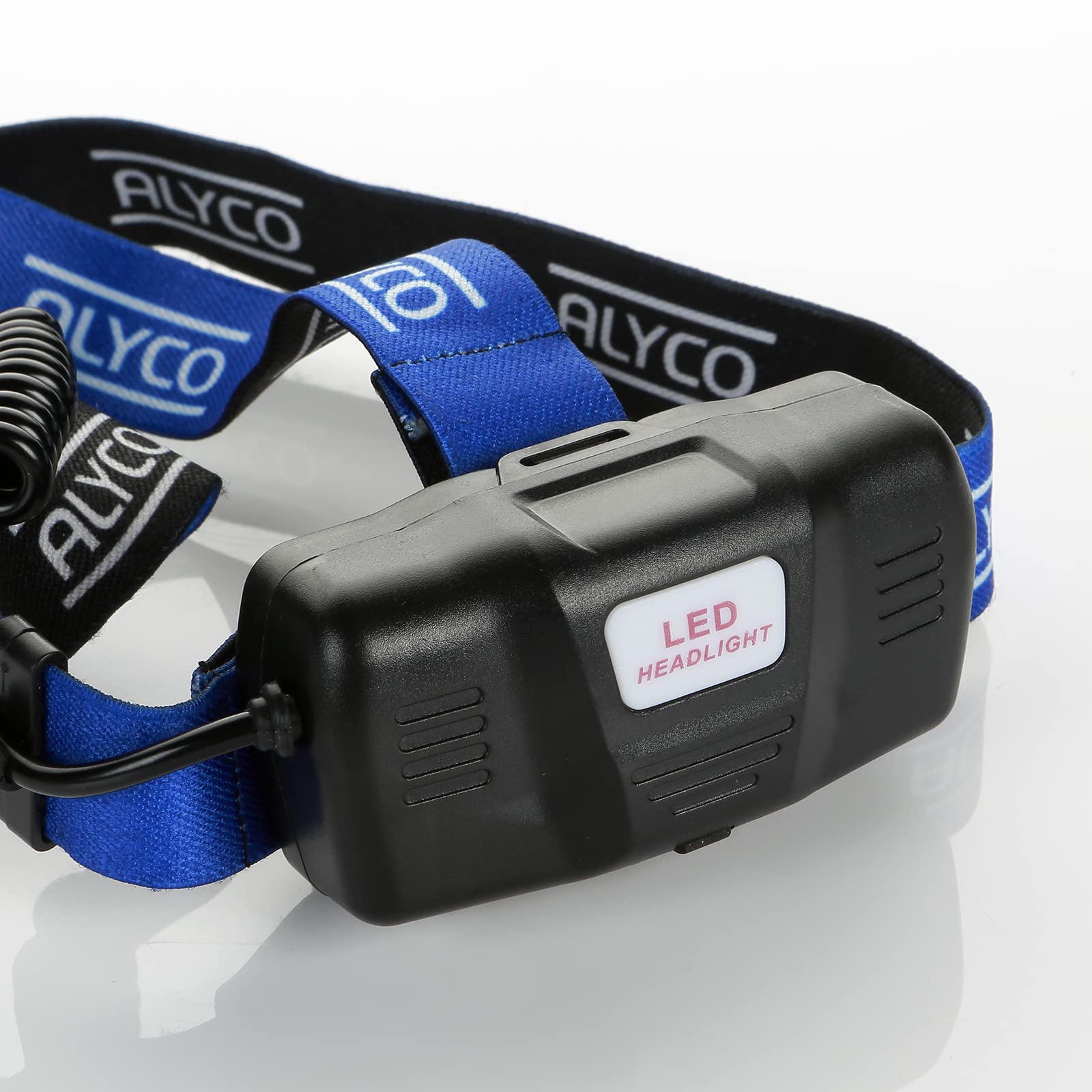 Alyco - Linterna recargable frontal CREE LED, 12W IP44-190561 | 12W, IP44, 190561