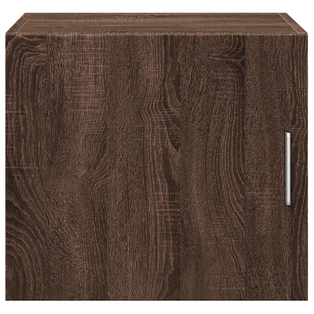 Armadio da parete marrone effetto rovere, 45 x 42,5 x 40 cm, in