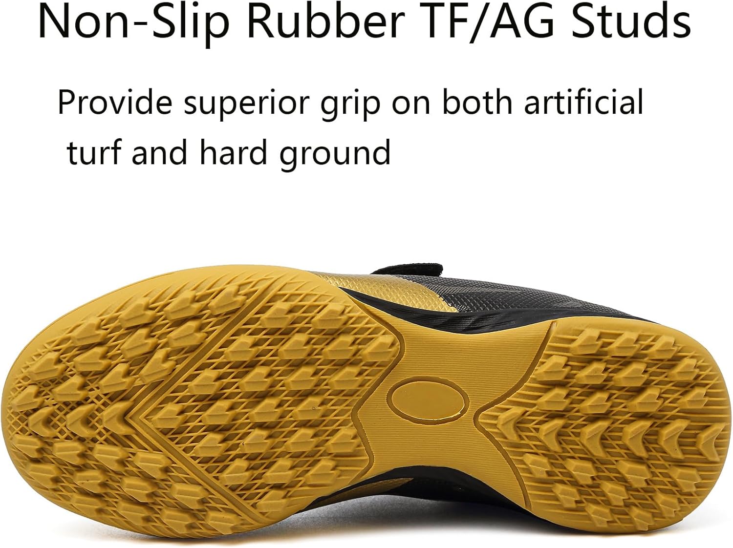 Kids Turf Soccer Shoes Boys Girls Youth Indoor Outdoor Soccer Cleats Football Shoes (Toddler/Little Kid/Big Kid) - Image 4