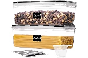 Vtopmart Airtight Pasta Storage Containers