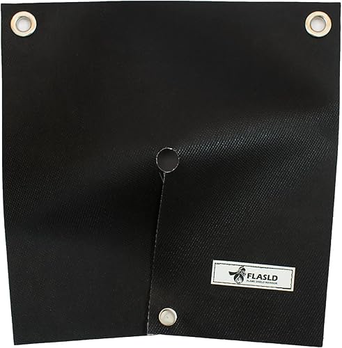 Miniatura 8 de FLASLD Welding Blanket & Heat Shield Mat for Soldering Copper Pipe, 12''x12'' Flame Protector Pad Plumbing Hole Propane Torch (1 Pack)