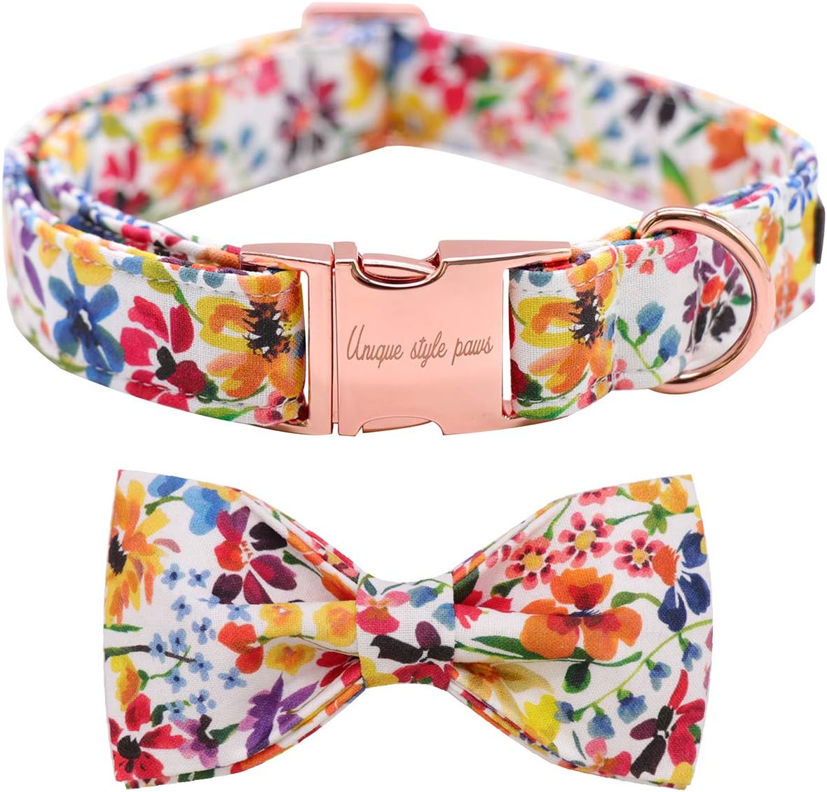 Unique Style Paws Hundehalsband Für Valentinstag – Mit Schleife & Herz – Verstellbar Für Alle Größen