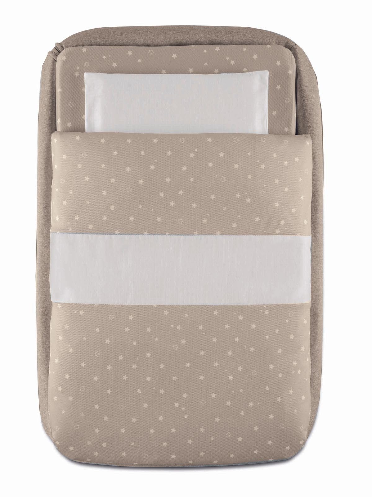 CAM Il Mondo del Bambino - art.L113/T247 - Lettino Daily Plus - perfetto da 0 a 36 mesi - TEDDY GRIGIO