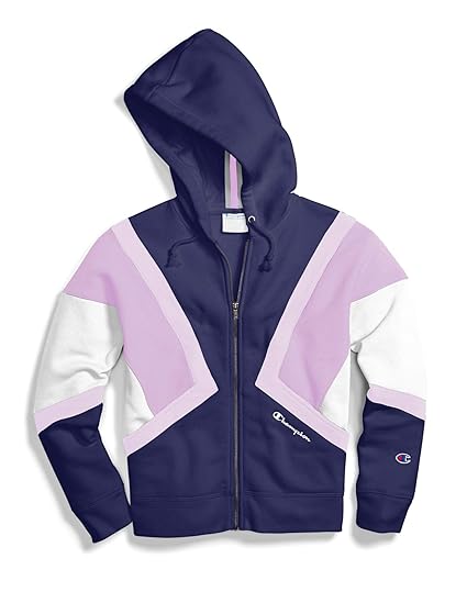 women's champion colorblock hoodie