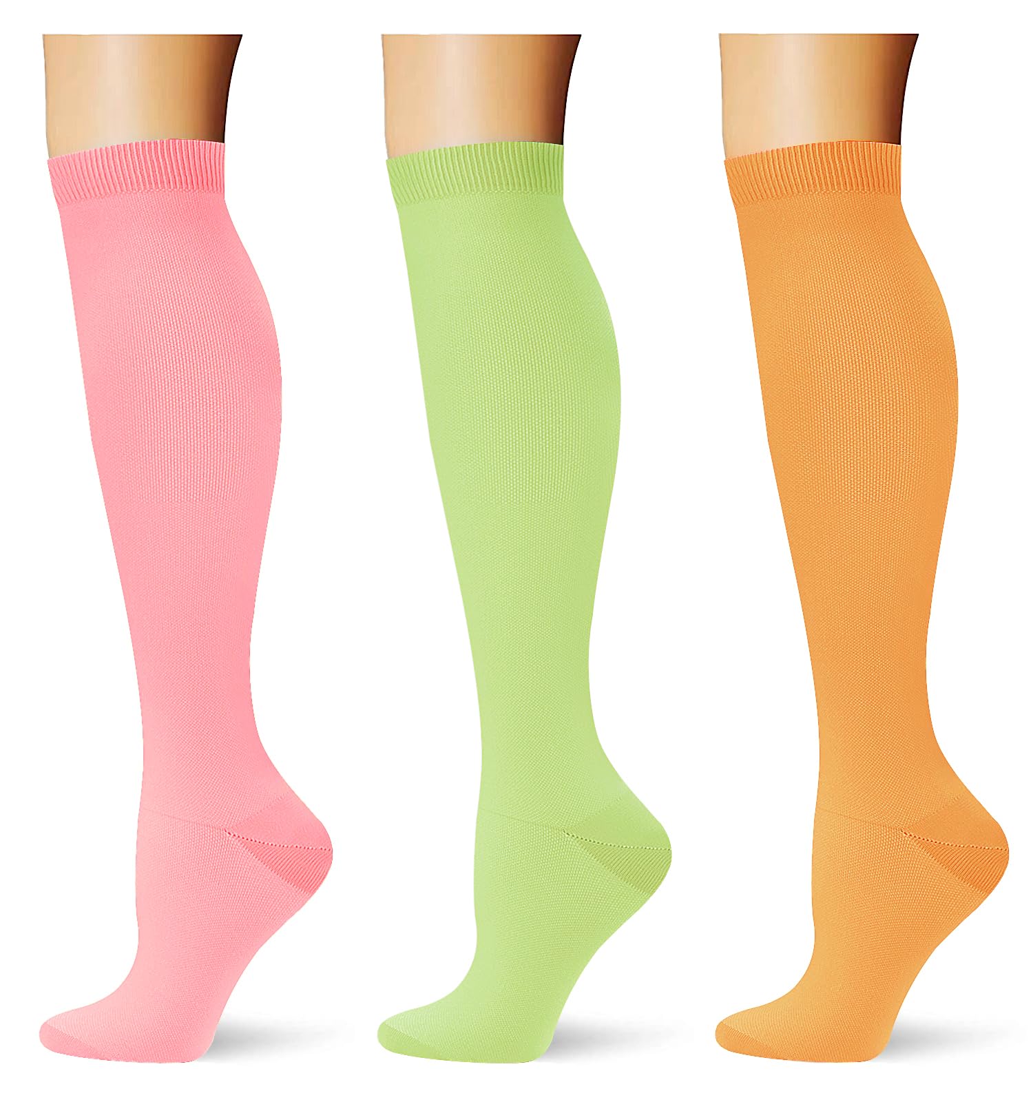 Saniripple (3 pairs) Compression Socks Long Knee High Socks - Compression Socks | Mubboo