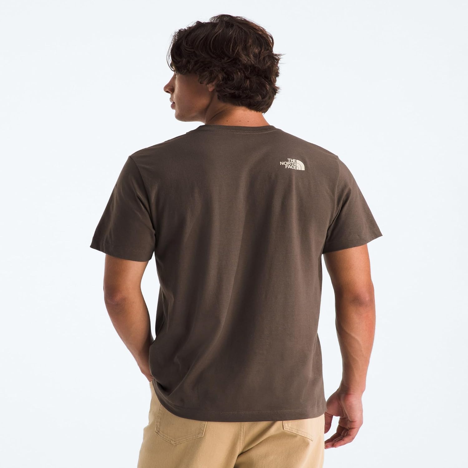 THE NORTH FACE Men's Evolution TNF Bear Short-sleeve Tee | Cotton Shirt With a Graphic Design, Set in Sleeves, Ribbed Collar - Image 2