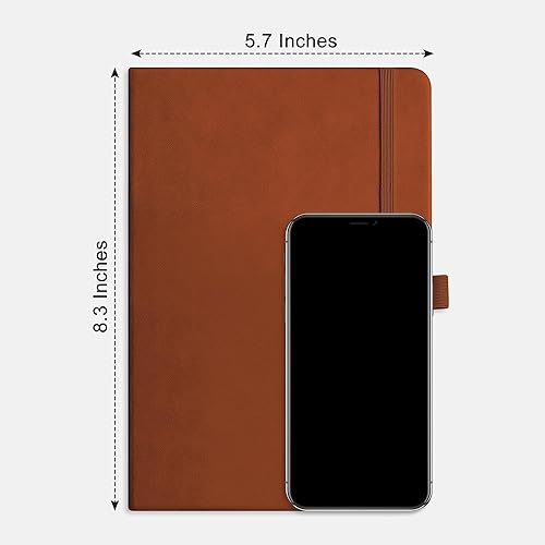 Miniatura 8 de RETTACY Diario de cuadrícula de balas punteadas, paquete de 2 unidades, cuaderno de tapa dura de cuadrícula de puntos con 320 páginas, papel grueso