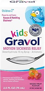 Gravol Kids Liquid for Motion Sickness Prevention and Relief, 2.5 FL OZ (75 mL)