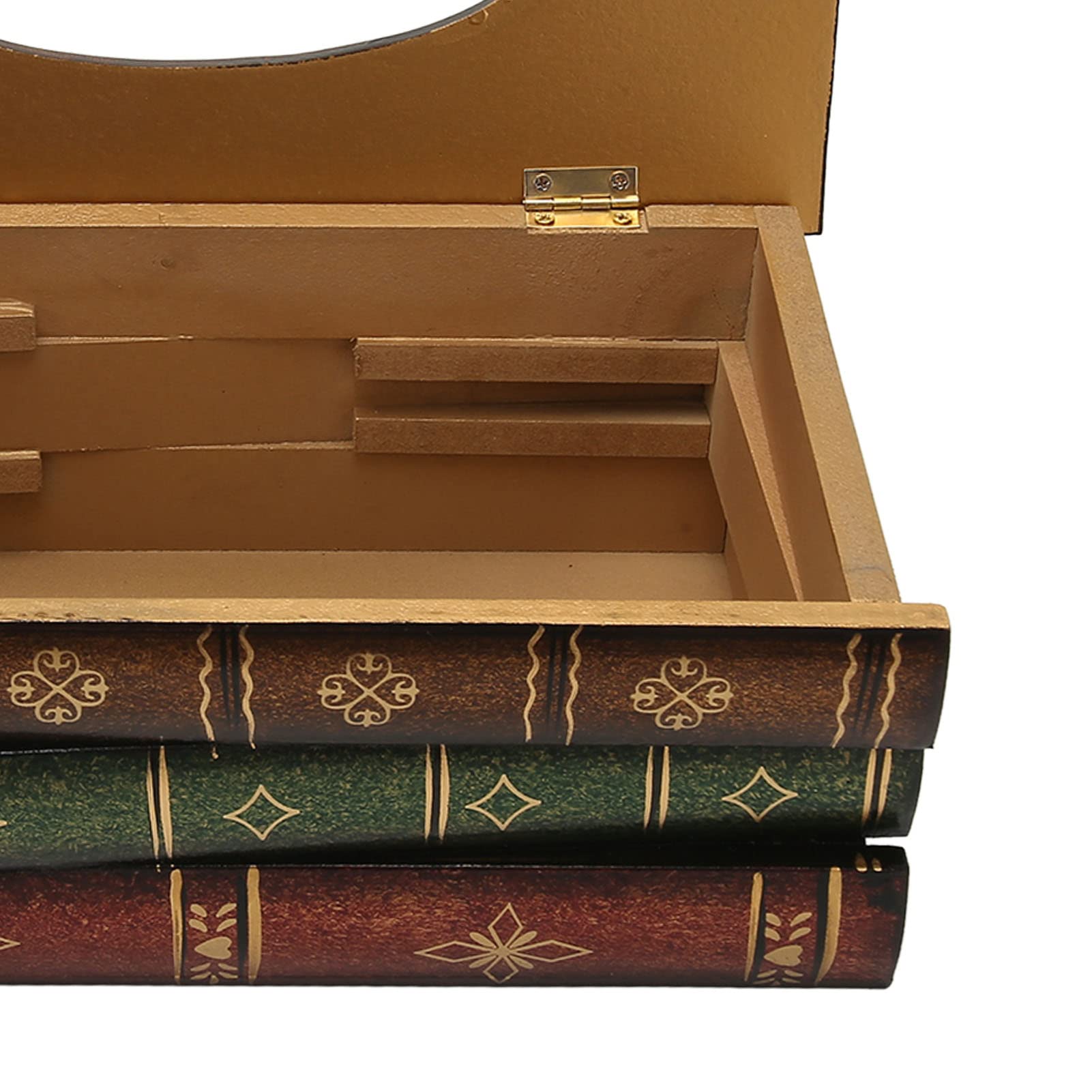 Portafazzoletti Stile Radio Retrò - Scatola Portaoggetti Per Casa O Ufficio, Colore Rosso