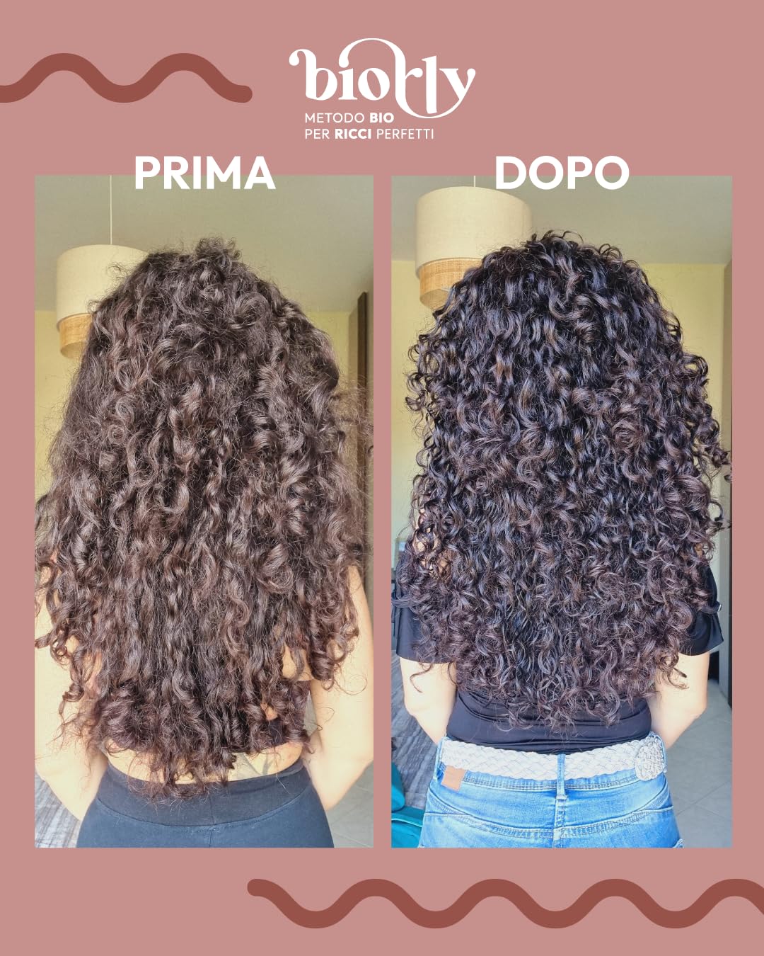 METODO CURLY BIO KIT VOLUME; per capelli ricci e mossi, include shampoo Best Curly, maschera Curly no limits, mousse Wonder curly, CERTICATA BIO - 250 ml