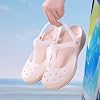 Clogs florales clásicos de EVA KELMALL para mujer con correa trasera, ligeros y antideslizantes 3